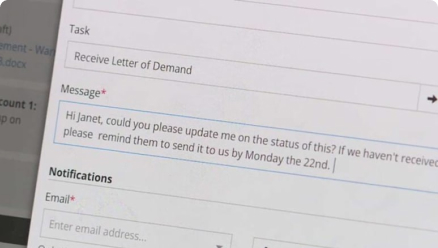 Tessaract Law Practice Management System